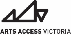 Arts Access Victoria Logo